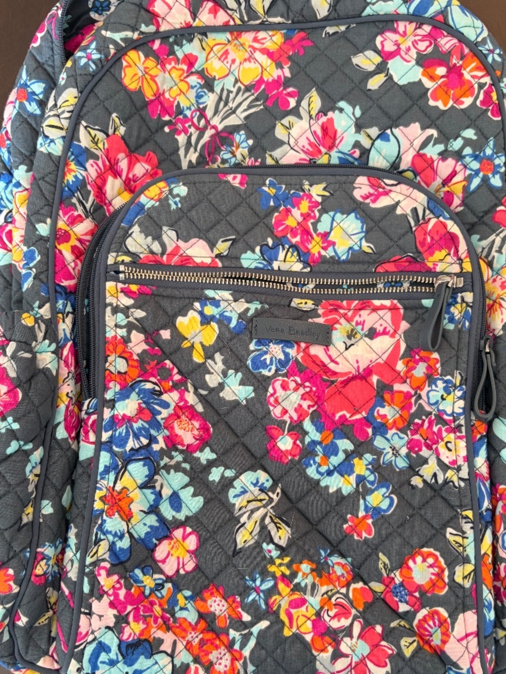 Vera Bradley Campus Backpack in Pretty Posies